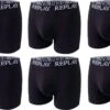 Replay - Heren Boxershorts - Zwart - 6 Pack - Katoen - Maat M 2 Replay - Heren Boxershorts - Zwart - 6 Pack - Katoen - Maat M -Merkloos Soldes 1200x768