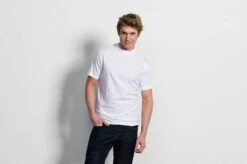 Slater 2500 - BASIC 2-pack T-shirt Ronde Hals Korte Mouw Wit XL 100% Katoen -Merkloos Soldes 1200x799 1