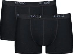 Sloggi Men Basic Heren Boxershort - 2-pack - Zwart - Maat M 32 Sloggi Men Basic Heren Boxershort - 2-pack - Zwart - Maat M -Merkloos Soldes 1200x887