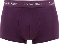 Calvin Klein - Heren - 3-Pack Low Rise Trunk - Blauw - L -Merkloos Soldes 1200x889