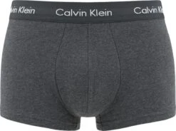 Calvin Klein - Heren - 3-Pack Low Rise Trunk - Blauw - L -Merkloos Soldes 1200x893