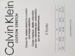 Calvin Klein Boxershorts - Heren - 3-pack - Wit/Blauw/Rood - Maat M -Merkloos Soldes 1200x899