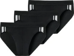 Schiesser 3-pack Heren Rio Slip95/5 - Black Stripe - XL - Zwart -Merkloos Soldes 1200x902 1