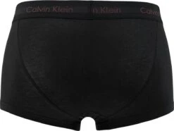 Calvin Klein Low Rise Trunks (3-pack) - Lage Heren Boxers Kort - Zwart Met Logo Tailleband - Maat: XL -Merkloos Soldes 1200x905