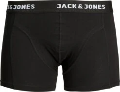 JACK&JONES JACANTHONY TRUNKS 3 PACK BLACK Heren Onderbroek - Maat L -Merkloos Soldes 1200x919