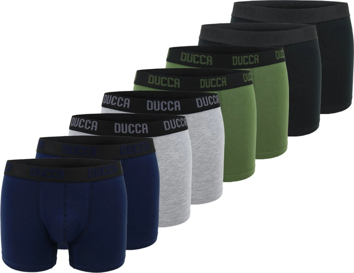 Merkloos Ducca Boxershort - Multi Color - 8 Pack - Maat L 3 Merkloos Ducca Boxershort - Multi Color - 8 Pack - Maat L