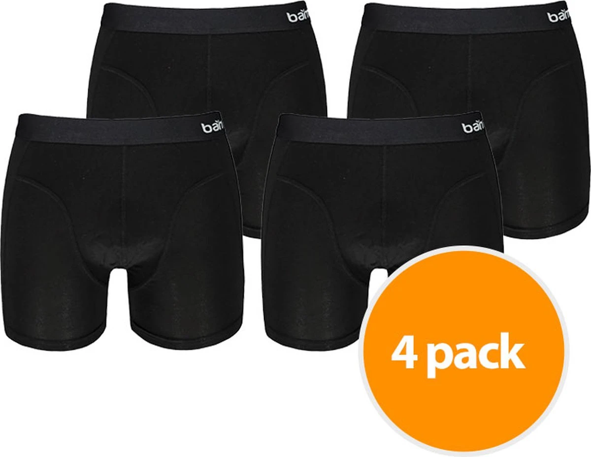 Apollo® Apollo Bamboo Boxershorts Zwart - 4 Bamboe Boxershorts Heren Zwart - Maat XL 12 Apollo® Apollo Bamboo Boxershorts Zwart - 4 Bamboe Boxershorts Heren Zwart - Maat XL – Image 10