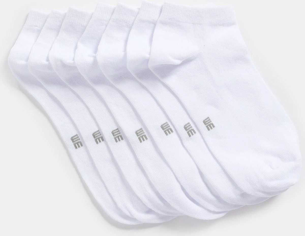 WE Fashion Heren Sneakersokken, 7-pack 3 WE Fashion Heren Sneakersokken, 7-pack