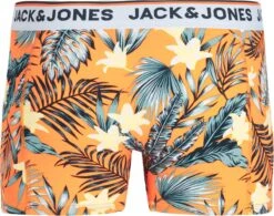 JACK&JONES JACTROPICAL FLOWERS TRUNKS 3 PACK Heren Onderbroek - Maat L -Merkloos Soldes 1200x947 3