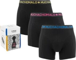 Muchachomalo-3-pack Onderbroeken Voor Mannen-Elastisch Katoen-Boxershorts - Maat L 39 Muchachomalo-3-pack Onderbroeken Voor Mannen-Elastisch Katoen-Boxershorts - Maat L -Merkloos Soldes 1200x956