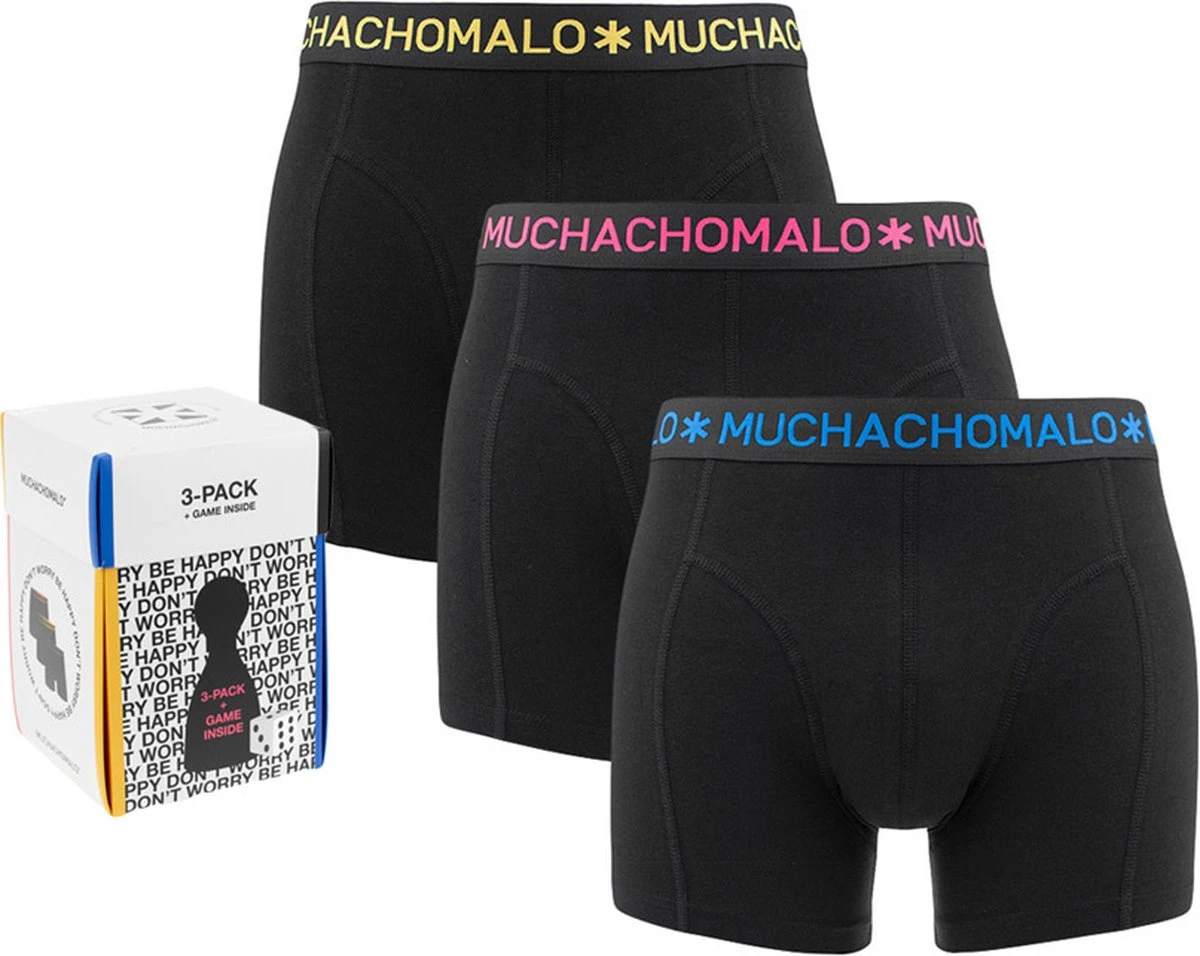 Muchachomalo-3-pack Onderbroeken Voor Mannen-Elastisch Katoen-Boxershorts - Maat L 20 Muchachomalo-3-pack Onderbroeken Voor Mannen-Elastisch Katoen-Boxershorts - Maat L – Image 18