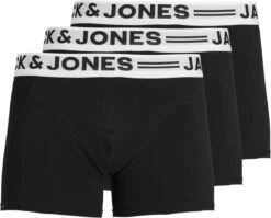 JACK&JONES SENSE TRUNKS 3-PACK NOOS Heren Onderbroek - Maat L -Merkloos Soldes 1200x966