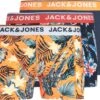 JACK&JONES JACTROPICAL FLOWERS TRUNKS 3 PACK Heren Onderbroek - Maat L -Merkloos Soldes 1200x983