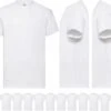 12 Pack Witte Shirts Fruit Of The Loom Ronde Hals Maat L -Merkloos Soldes 1200x987