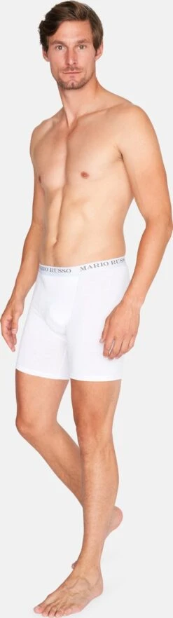 Mario Russo - Heren Onderbroeken 6-Pack Long Fit Boxers - Multi - Maat L -Merkloos Soldes 336x1200 1