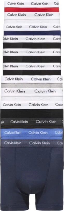 Calvin Klein 12 Trunk Boxershorts Verrassingsdeal