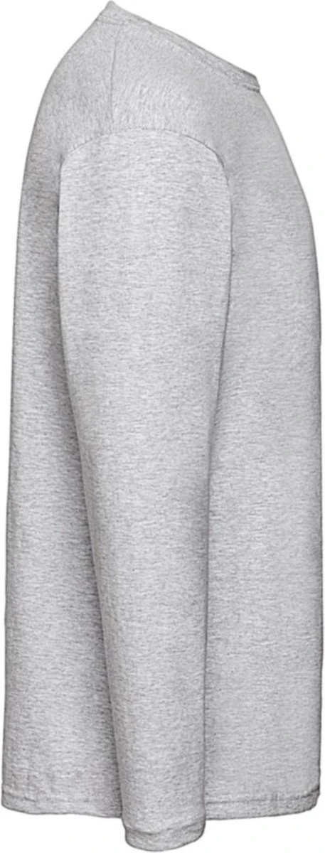2 Pack Fruit Of The Loom Value Weight Longsleeve T-shirt Heather Grey Maat L 7 2 Pack Fruit Of The Loom Value Weight Longsleeve T-shirt Heather Grey Maat L – Image 5
