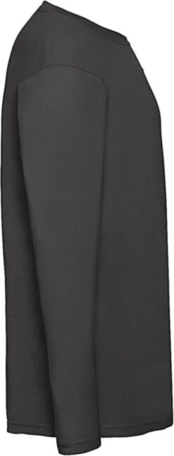 2 Pack Fruit Of The Loom Value Weight Longsleeve T-shirt Zwart Maat L -Merkloos Soldes 458x1200