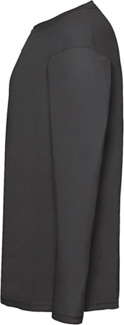 2 Pack Fruit Of The Loom Value Weight Longsleeve T-shirt Zwart Maat L -Merkloos Soldes 459x1200