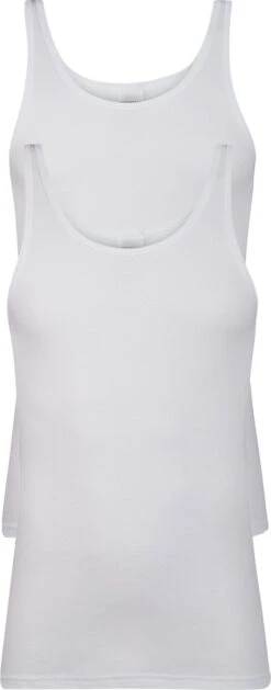 Schiesser Schieser Cotton Essentials Heren Onderhemd - Wit - Maat L -Merkloos Soldes 471x1200 1