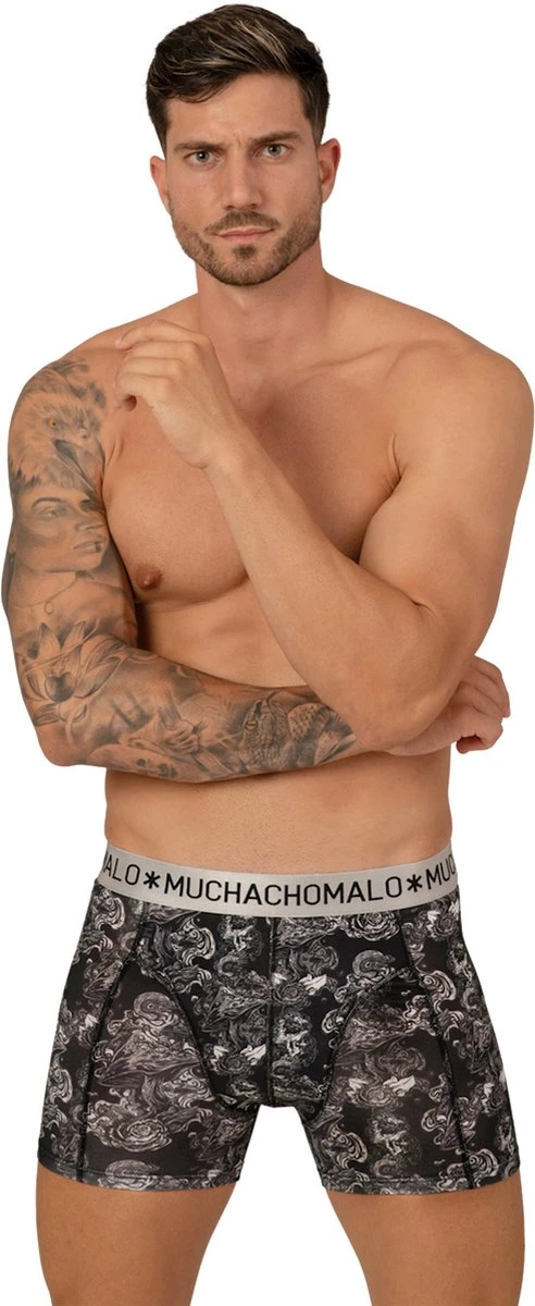 Muchachomalo-12-pack Onderbroeken Voor Mannen-Elastisch Katoen-Boxershorts - Maat L 4 Muchachomalo-12-pack Onderbroeken Voor Mannen-Elastisch Katoen-Boxershorts - Maat L – Image 2