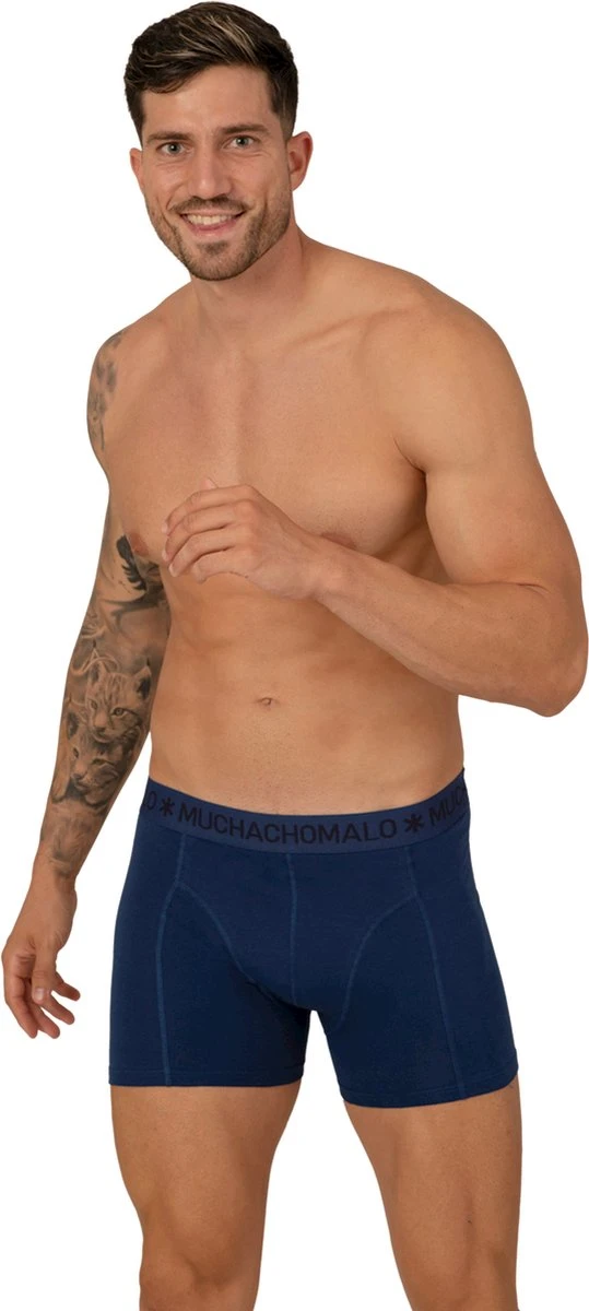 Muchachomalo-12-pack Onderbroeken Voor Mannen-Elastisch Katoen-Boxershorts - Maat L 9 Muchachomalo-12-pack Onderbroeken Voor Mannen-Elastisch Katoen-Boxershorts - Maat L – Image 7