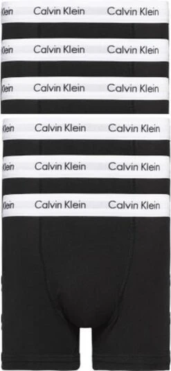 Calvin Klein 6-Pack Trunk Zwart