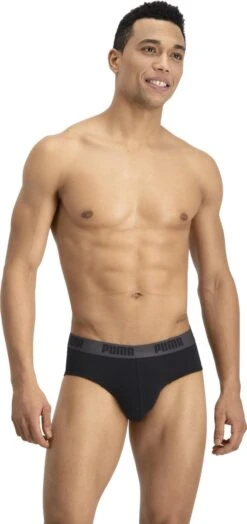 Puma Basic Brief Heren Onderbroek - 2-pack - Maat L -Merkloos Soldes 566x1200 3