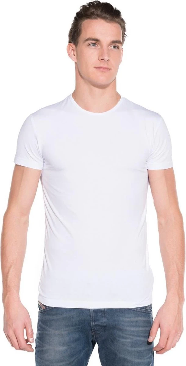 Garage 201 - Bodyfit T-shirt Ronde Hals Korte Mouw Wit L 95% Katoen 5% Elastan 17 Garage 201 - Bodyfit T-shirt Ronde Hals Korte Mouw Wit L 95% Katoen 5% Elastan – Image 15