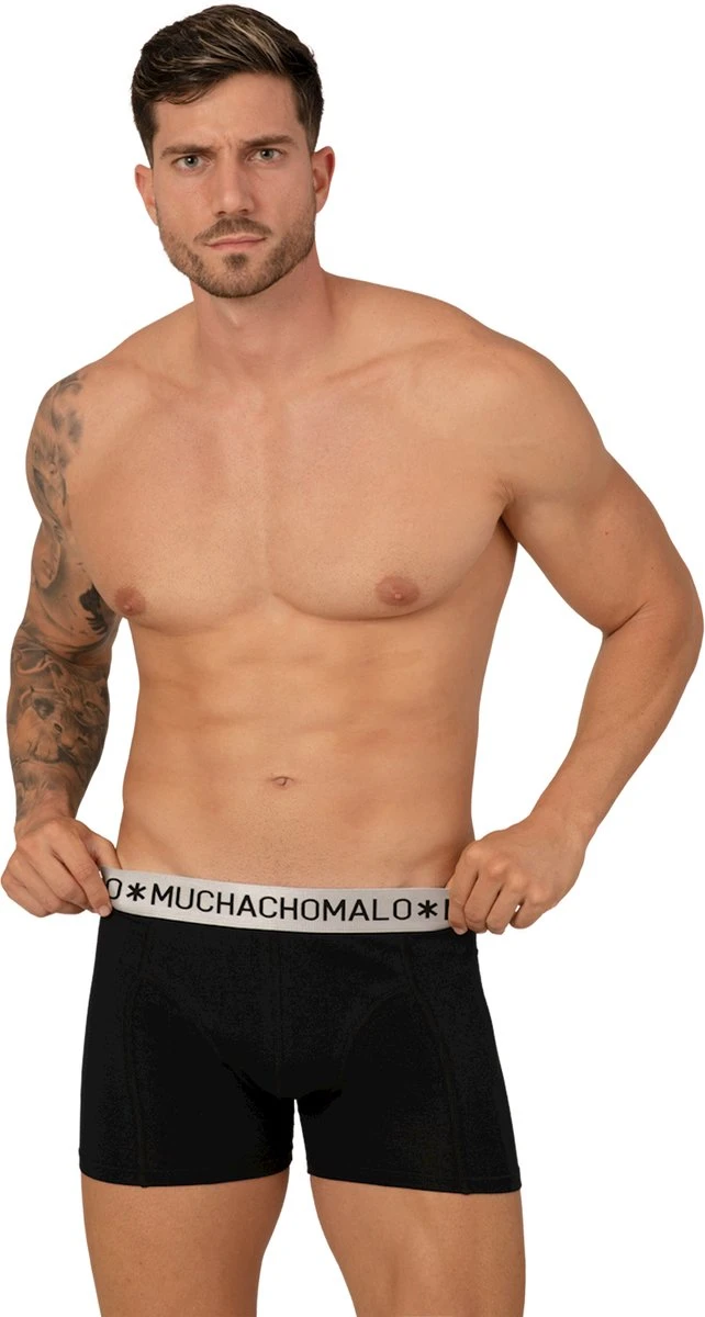 Muchachomalo-12-pack Onderbroeken Voor Mannen-Elastisch Katoen-Boxershorts - Maat L 5 Muchachomalo-12-pack Onderbroeken Voor Mannen-Elastisch Katoen-Boxershorts - Maat L – Image 3
