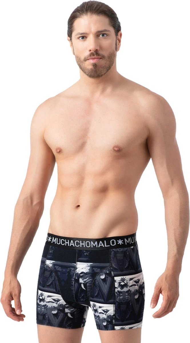 Muchachomalo-3-pack Onderbroeken Voor Mannen-Elastisch Katoen-Boxershorts - Maat XL 5 Muchachomalo-3-pack Onderbroeken Voor Mannen-Elastisch Katoen-Boxershorts - Maat XL – Image 3