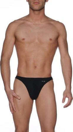 HOM G-String Freddy Zwart Katoen En Elastaan - L -Merkloos Soldes 667x1200