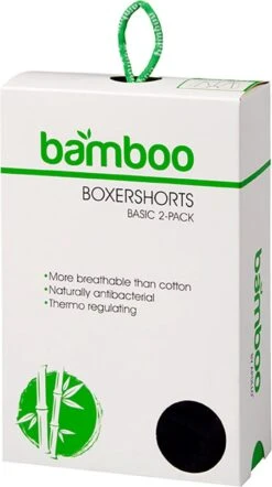 Apollo® Apollo | Bamboe Boxershort Heren | Zwart | Maat XL | Bamboo | Bamboe Ondergoed Heren | Ondergoed Heren -Merkloos Soldes 671x1200