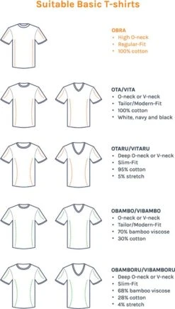 Suitable - T-Shirt Wit Hoge O-hals Obra 2-Pack - Maat L - Regular-fit -Merkloos Soldes 682x1200 1