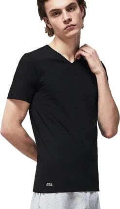 Lacoste Heren 3-pack Ondershirt - Black - Maat L -Merkloos Soldes 688x1200