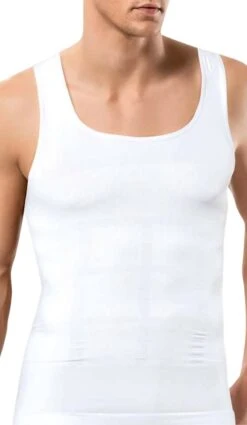 TAFUER - Corrigerend Hemd Mannen - Body Buik Shapewear Shirt - Slim Waist Shaper - Mouwloos - Wit - M 12 TAFUER - Corrigerend Hemd Mannen - Body Buik Shapewear Shirt - Slim Waist Shaper - Mouwloos - Wit - M -Merkloos Soldes 698x1200 1