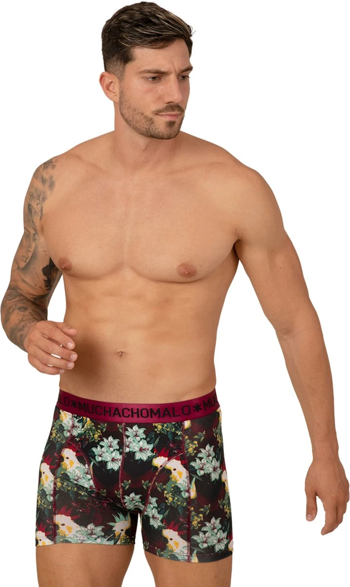 Muchachomalo-12-pack Onderbroeken Voor Mannen-Elastisch Katoen-Boxershorts - Maat L 7 Muchachomalo-12-pack Onderbroeken Voor Mannen-Elastisch Katoen-Boxershorts - Maat L – Image 5