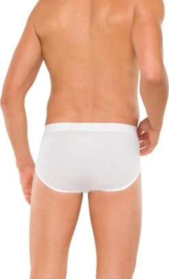 Schiesser Cotton Essentials Heren Slip - Wit - Maat L -Merkloos Soldes 726x1200