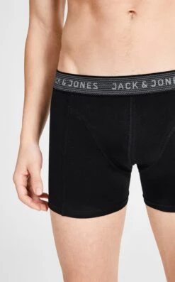 JACK&JONES JACWAISTBAND TRUNKS 3 PACK NOOS Heren Onderbroek - Maat L -Merkloos Soldes 746x1200