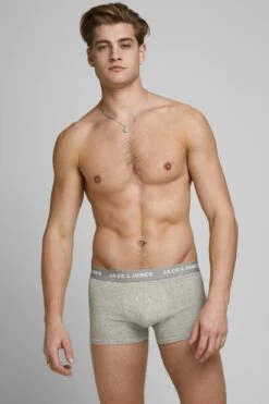 JACK&JONES JACBASIC PLAIN TRUNKS 5 PACK Heren Onderbroek - Maat XL -Merkloos Soldes 799x1200 12