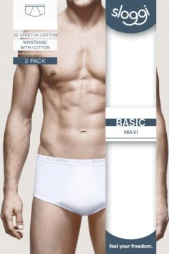 Sloggi Men Basic Heren Maxi Slip - 2-pack - Wit - Maat L 22 Sloggi Men Basic Heren Maxi Slip - 2-pack - Wit - Maat L -Merkloos Soldes 799x1200 15