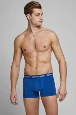 JACK&JONES JACBASIC PLAIN TRUNKS 5 PACK Heren Onderbroek - Maat L -Merkloos Soldes 800x1200 12