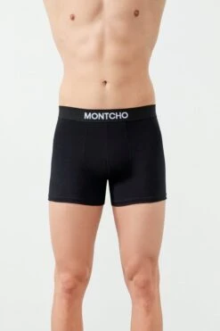 MONTCHO - Boxershort Heren - 8 Pack (4 Zwart - 4 Donkergrijs) - Maat: S -Merkloos Soldes 800x1200 15