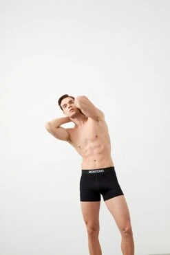 MONTCHO - Boxershort Heren - 8 Pack (4 Zwart - 4 Donkergrijs) - Maat: 2XL -Merkloos Soldes 800x1200 33