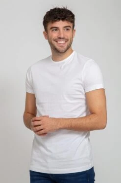 Suitable - T-shirt Wit O-hals Ota 2-Pack - Maat M - Modern-fit -Merkloos Soldes 800x1200 77