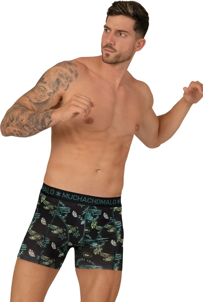 Muchachomalo-12-pack Onderbroeken Voor Mannen-Elastisch Katoen-Boxershorts - Maat L 11 Muchachomalo-12-pack Onderbroeken Voor Mannen-Elastisch Katoen-Boxershorts - Maat L – Image 9