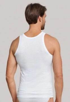 Schiesser Schieser Authentic 2P Heren Onderhemd - Wit - Maat XL -Merkloos Soldes 827x1200 2