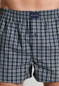 TOM TAILOR Heren Boxershorts Geweven Wijd Model Met Gulp (2-pack) - Donkergroen Geruit - Maat: XL -Merkloos Soldes 831x1200 4