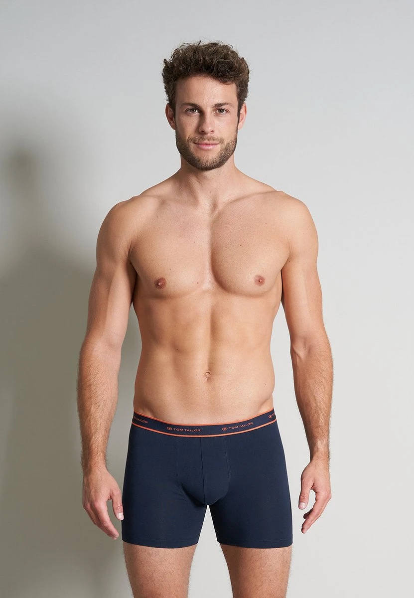 TOM TAILOR Kentucky 4-pack Heren Long Boxershorts - Blauw/groen - Maat XL 4 TOM TAILOR Kentucky 4-pack Heren Long Boxershorts - Blauw/groen - Maat XL – Image 2