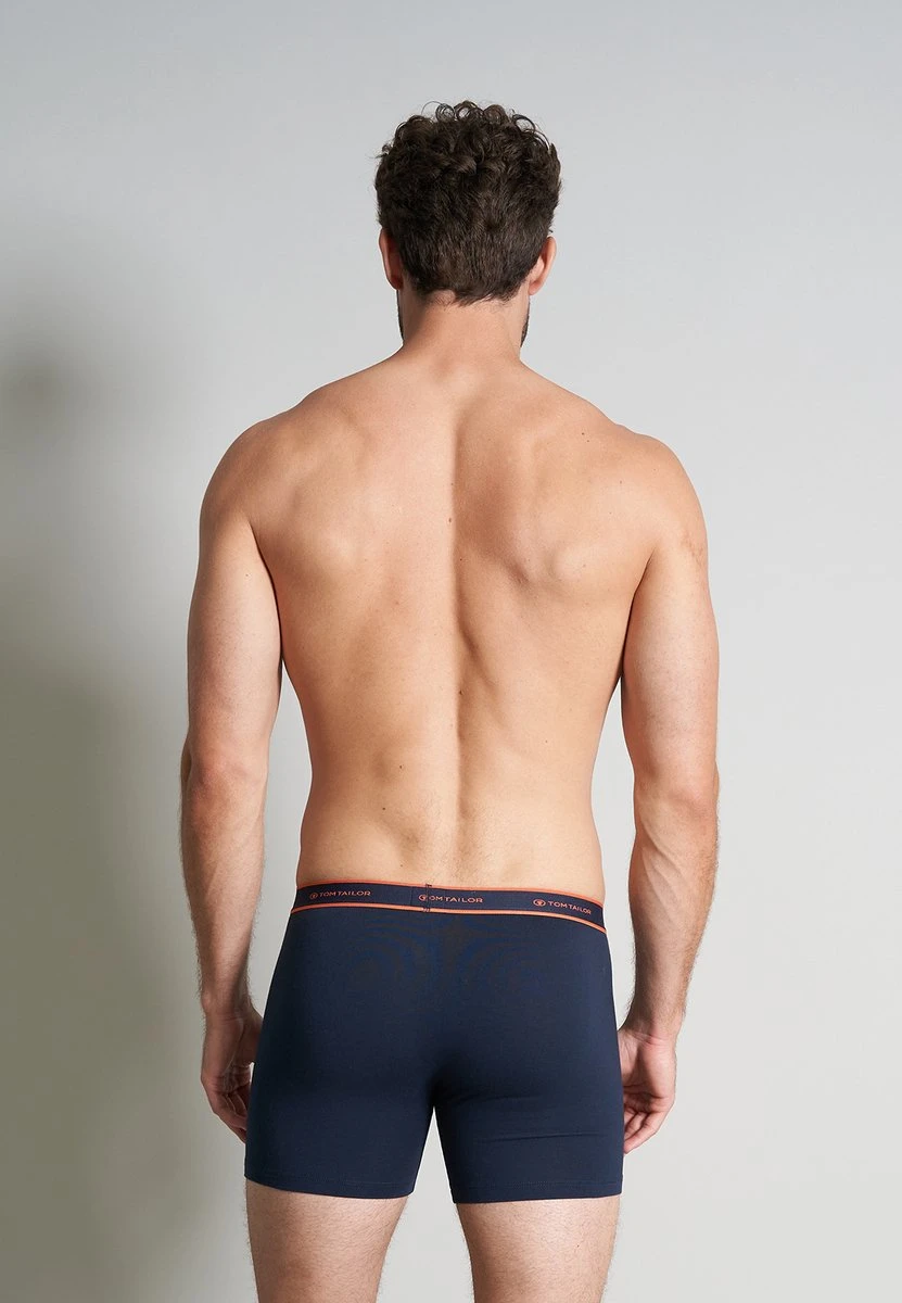 TOM TAILOR Kentucky 4-pack Heren Long Boxershorts - Blauw/groen - Maat XL 5 TOM TAILOR Kentucky 4-pack Heren Long Boxershorts - Blauw/groen - Maat XL – Image 3